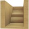 Ekena Millwork 6in. W x 6in. H x 12in. L Ridgewood Woodgrain TimberThane Rafter Tail, Primed Tan RFTUR06X06X12RIDRCPR - alternate 4